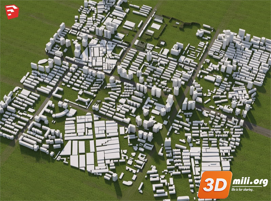 Environment element Skp Files 
